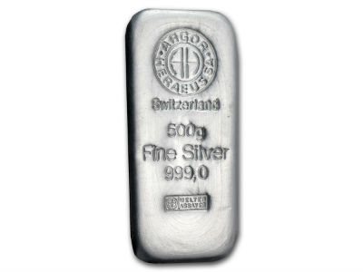 картинка 500 gram Silver Argor-Heraeus  Bar – площадка coinbay.ae